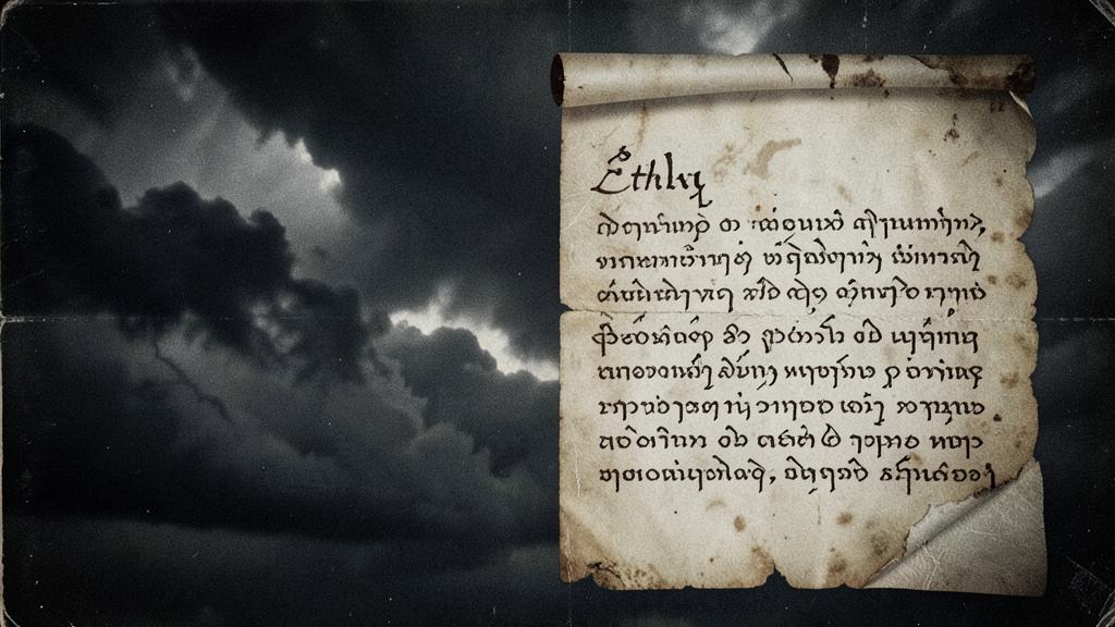 Archival scan associated with The Book of Enoch and the Watchers