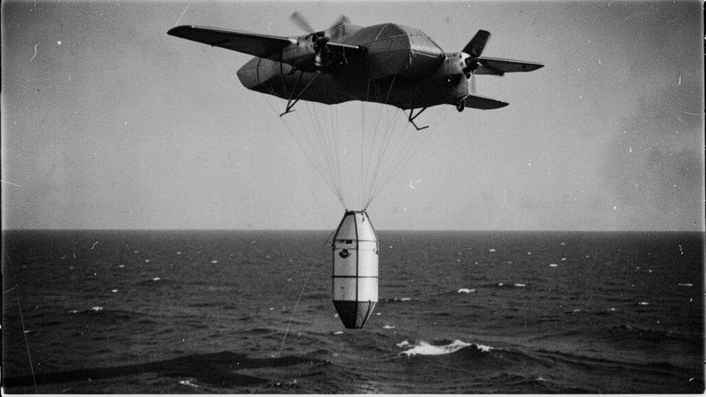 Archival scan associated with CORONA Satellite Reconnaissance Program
