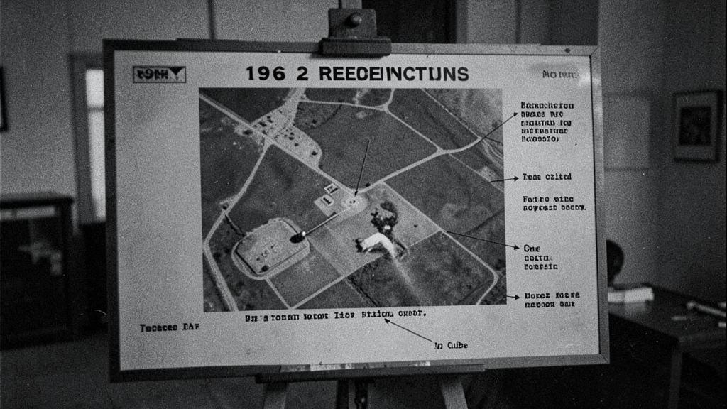 Archival scan associated with Cuban Missile Crisis Briefing Boards