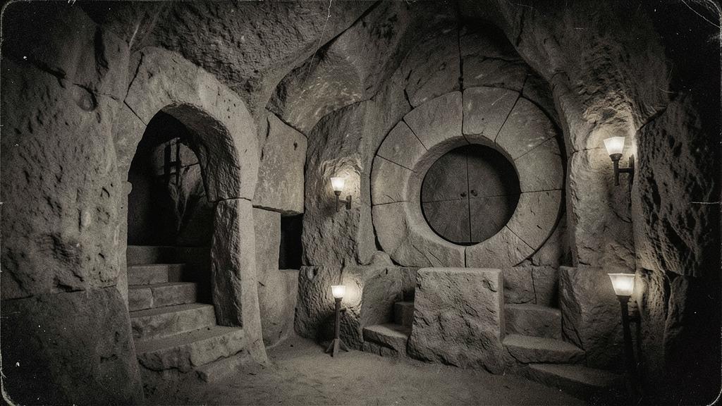 Archival scan associated with Derinkuyu — The City Under the Basement