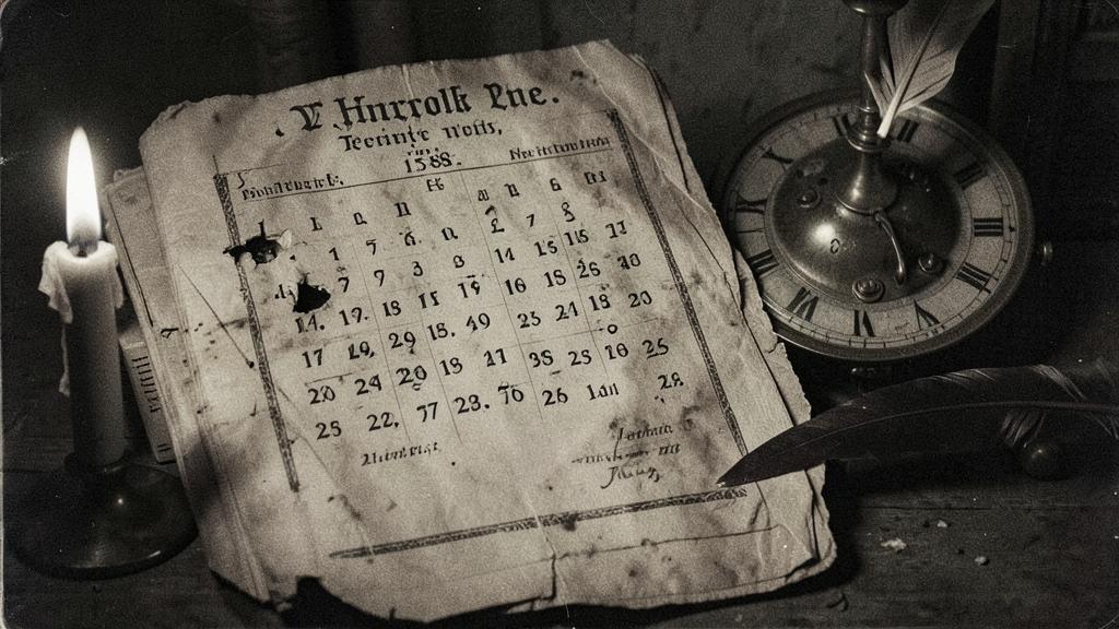 Archival scan associated with The Ten Missing Days of October 1582