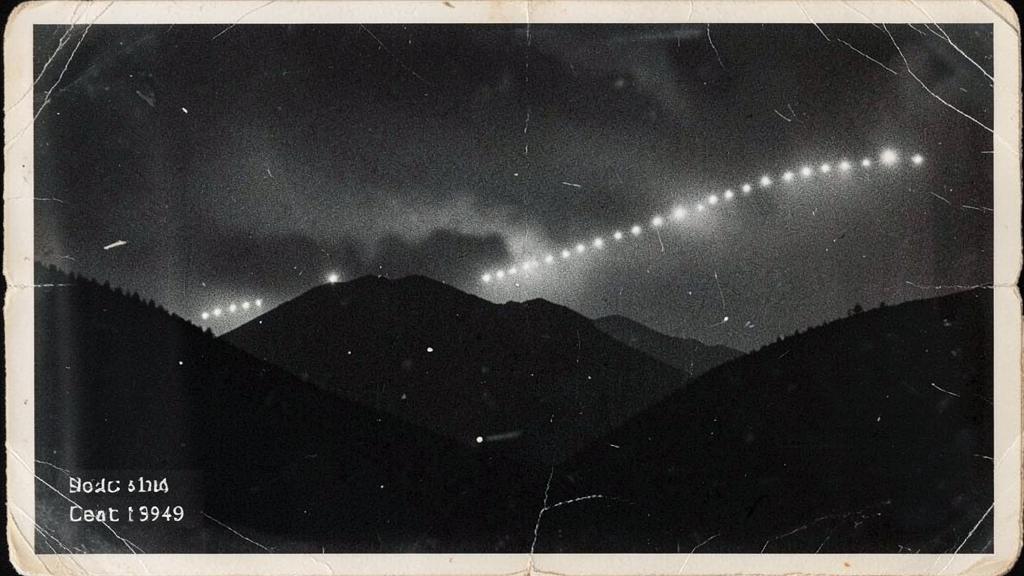 Archival scan associated with FBI Correspondence on the Cascade Mountains Lights
