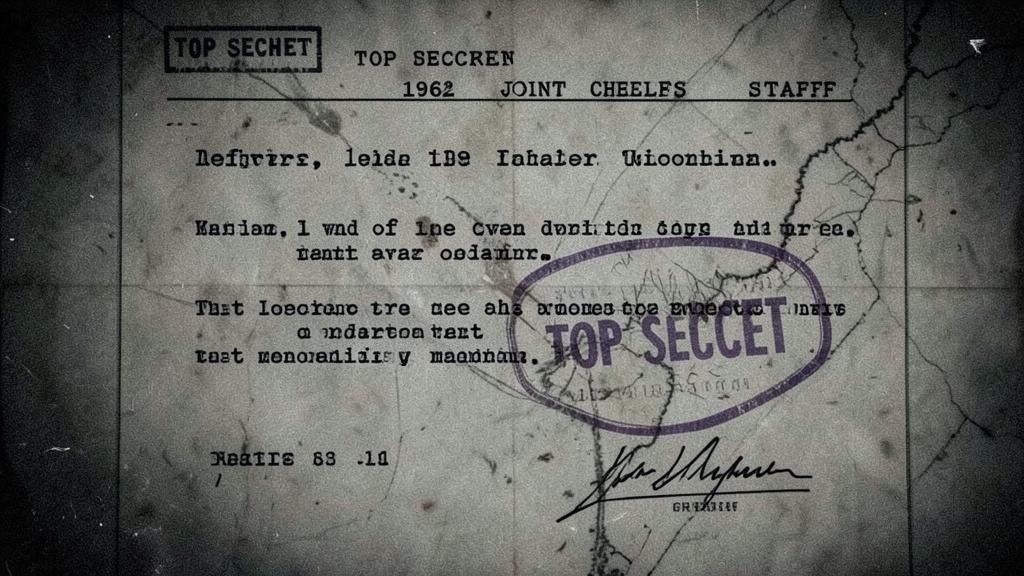 Archival scan associated with Operation Northwoods Memorandum