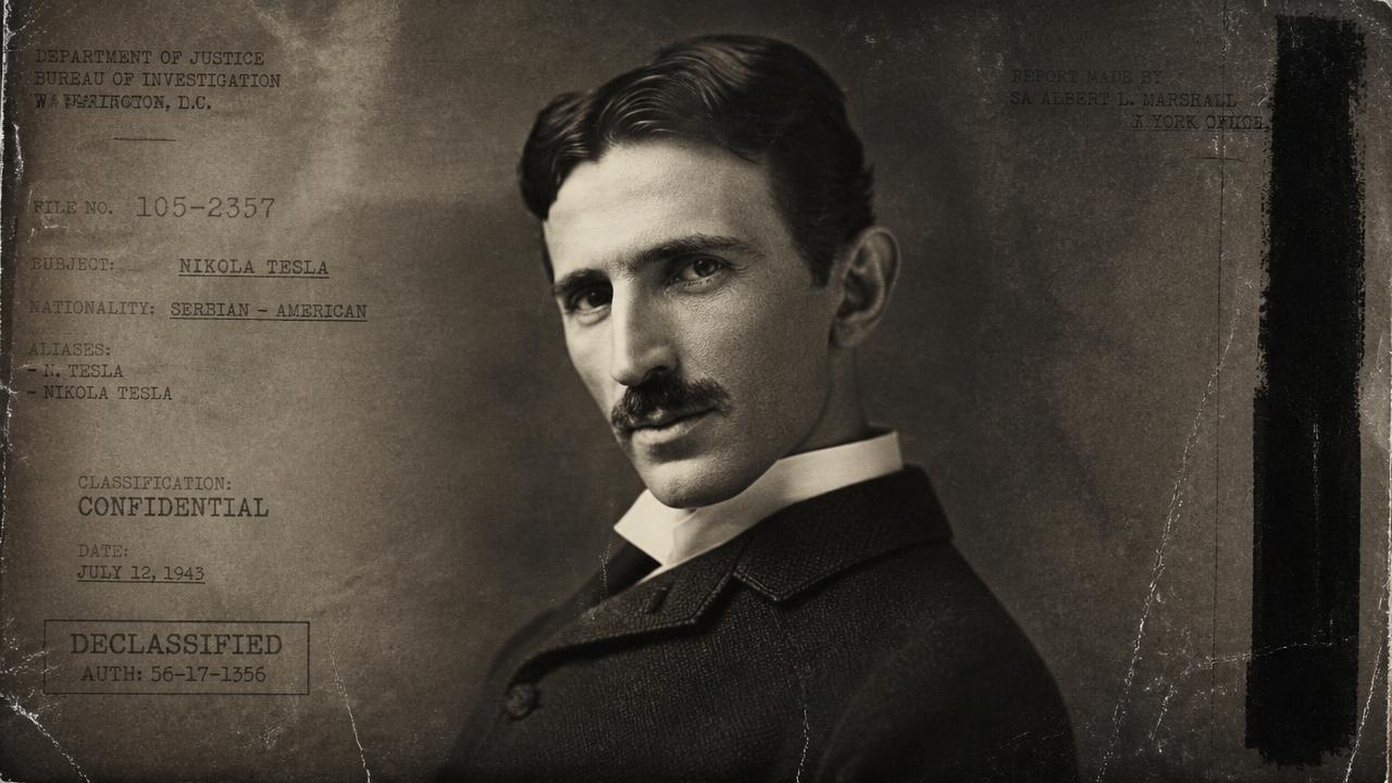 Archival scan associated with Nikola Tesla — The Man Who Wired the Century